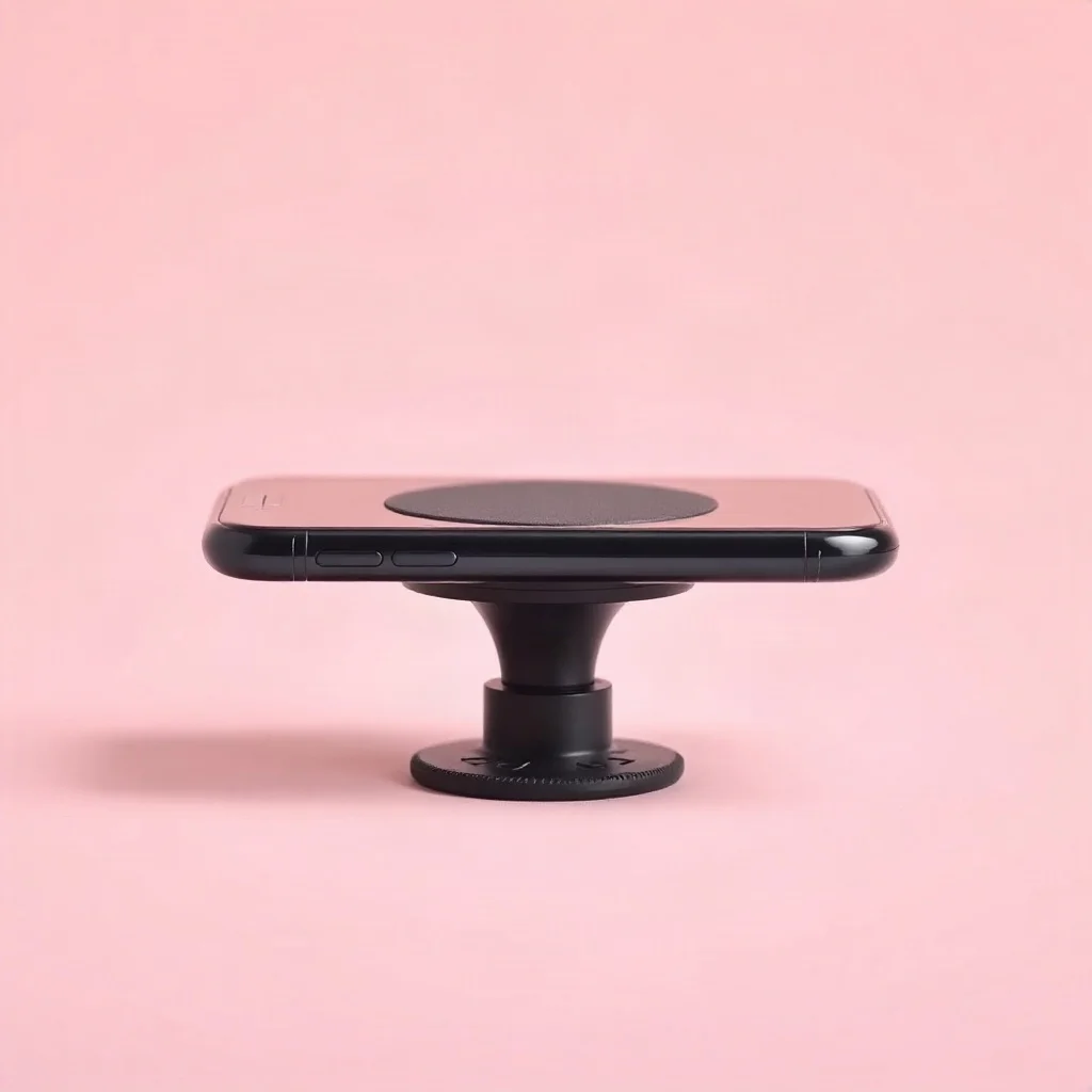 PopSockets Adhesive Phone Grip Holder Black