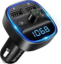 LENCENT FM Transmitter, Bluetooth FM Transmitter Wireless Radio Adapter Car