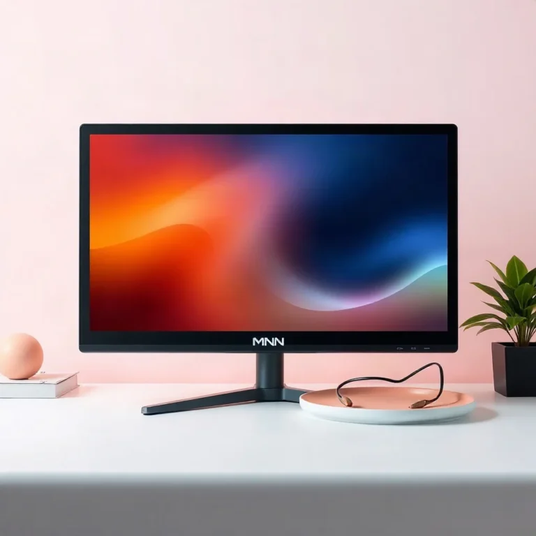 MNN 15.6in FHD Portable Monitor USB-C HDMI IPS