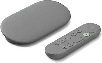 Google TV Streamer 4K - Fast Streaming Entertainment with Voice Search Remote